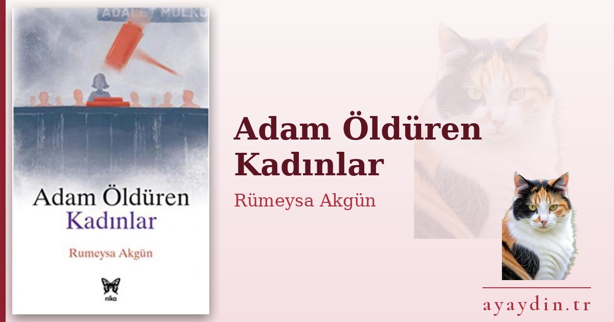 Adam Öldüren Kadınlar - Rümeysa Akgün kitap alıntıları ve sözleri