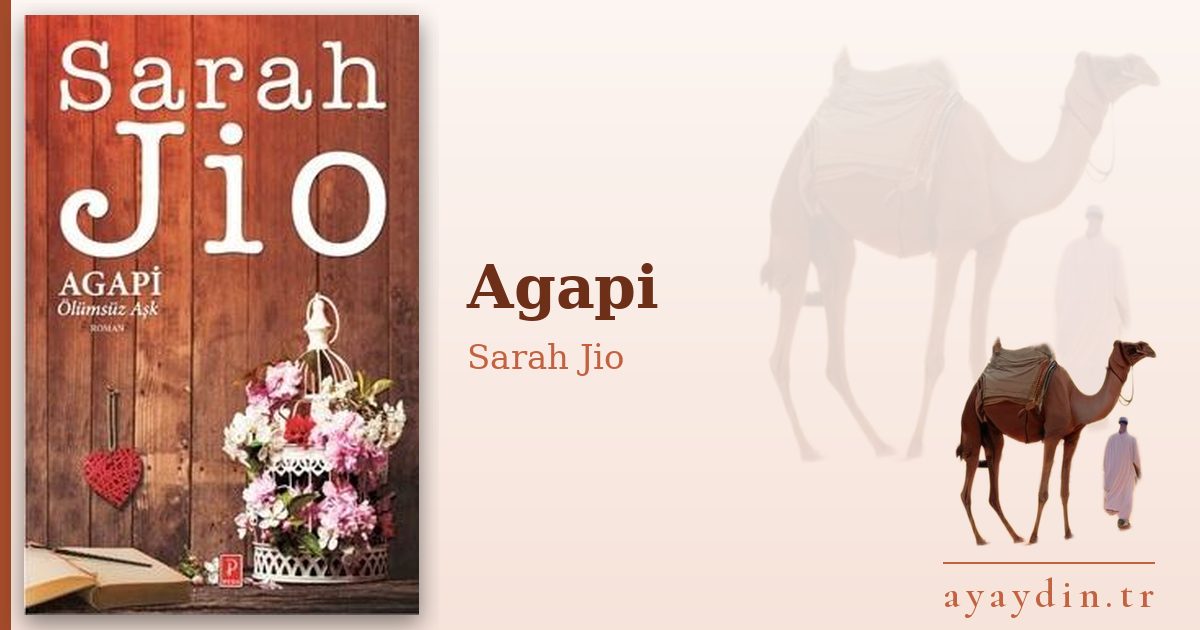 Agapi - Sarah Jio kitap alıntıları ve sözleri