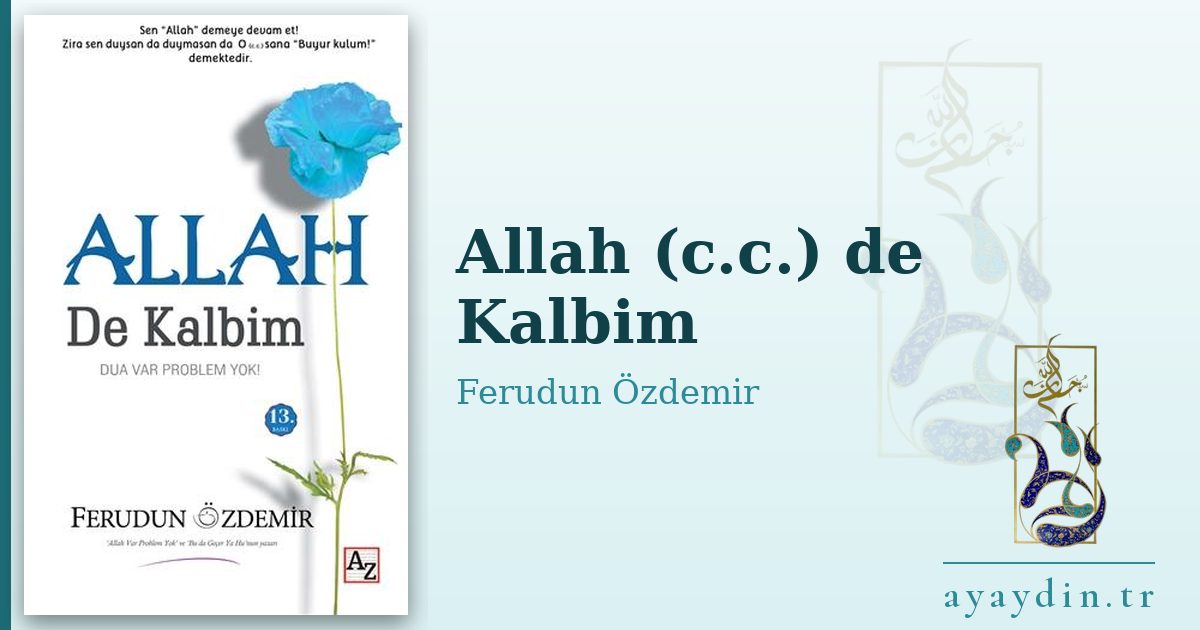 Allah (c.c.) de Kalbim - Ferudun Özdemir kitap alıntıları ve sözleri
