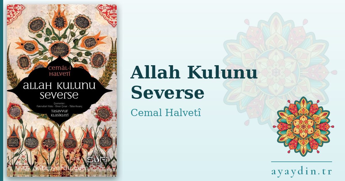 Allah Kulunu Severse - Cemal Halvetî kitap alıntıları ve sözleri