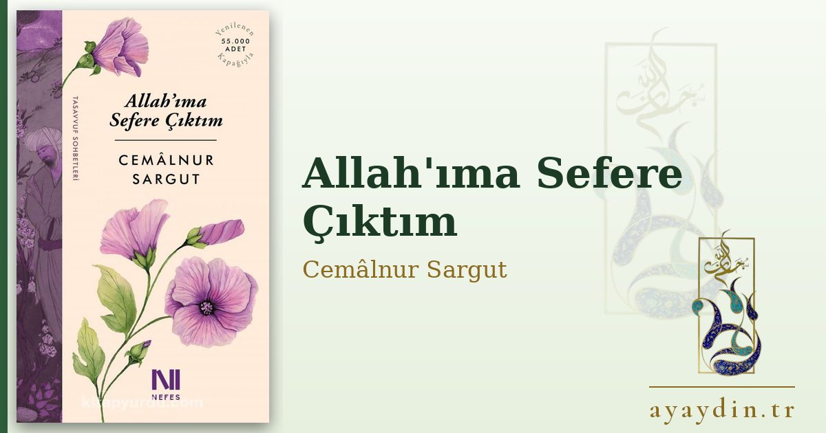 Allah'ıma Sefere Çıktım - Cemâlnur Sargut kitap alıntıları ve sözleri