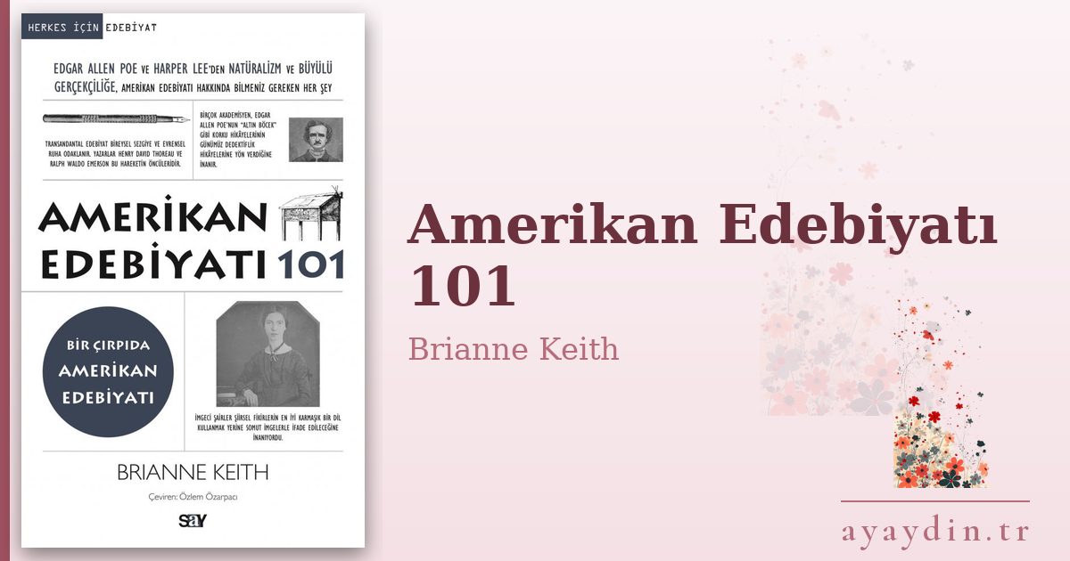 Amerikan Edebiyatı 101 - Brianne Keith kitap alıntıları ve sözleri