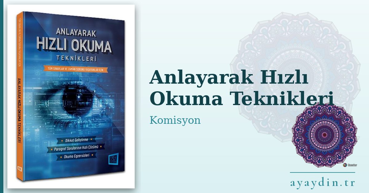 Anlayarak Hızlı Okuma Teknikleri - Komisyon kitap alıntıları ve sözleri