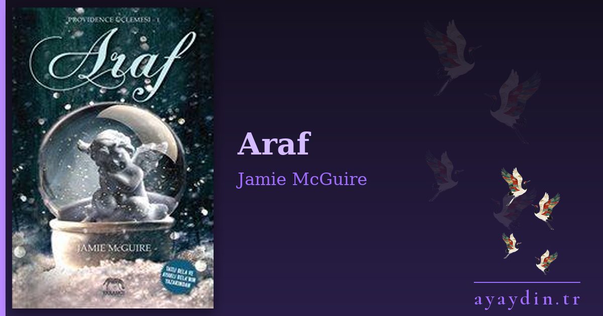 Araf - Jamie McGuire kitap alıntıları ve sözleri