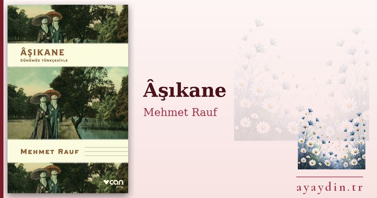 Âşıkane - Mehmet Rauf kitap alıntıları ve sözleri