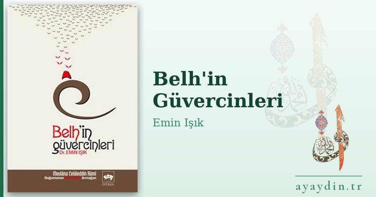 Belh'in Güvercinleri - Emin Işık kitap alıntıları ve sözleri