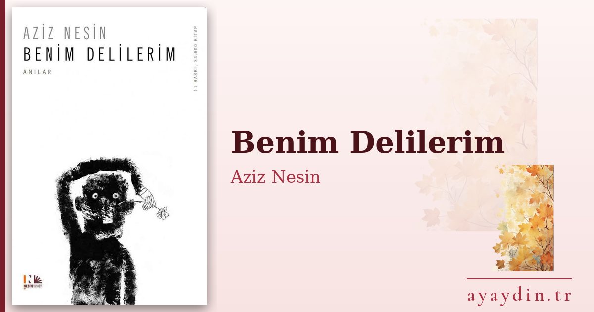 Benim Delilerim - Aziz Nesin kitap alıntıları ve sözleri