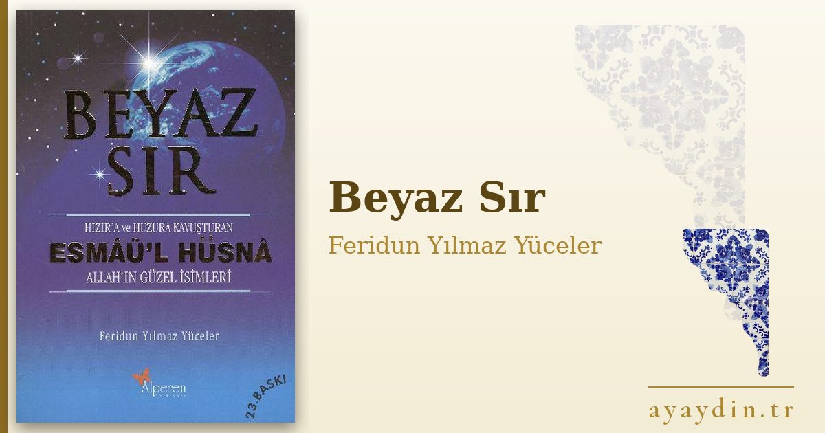 Beyaz Sır - Feridun Yılmaz Yüceler kitap alıntıları ve sözleri