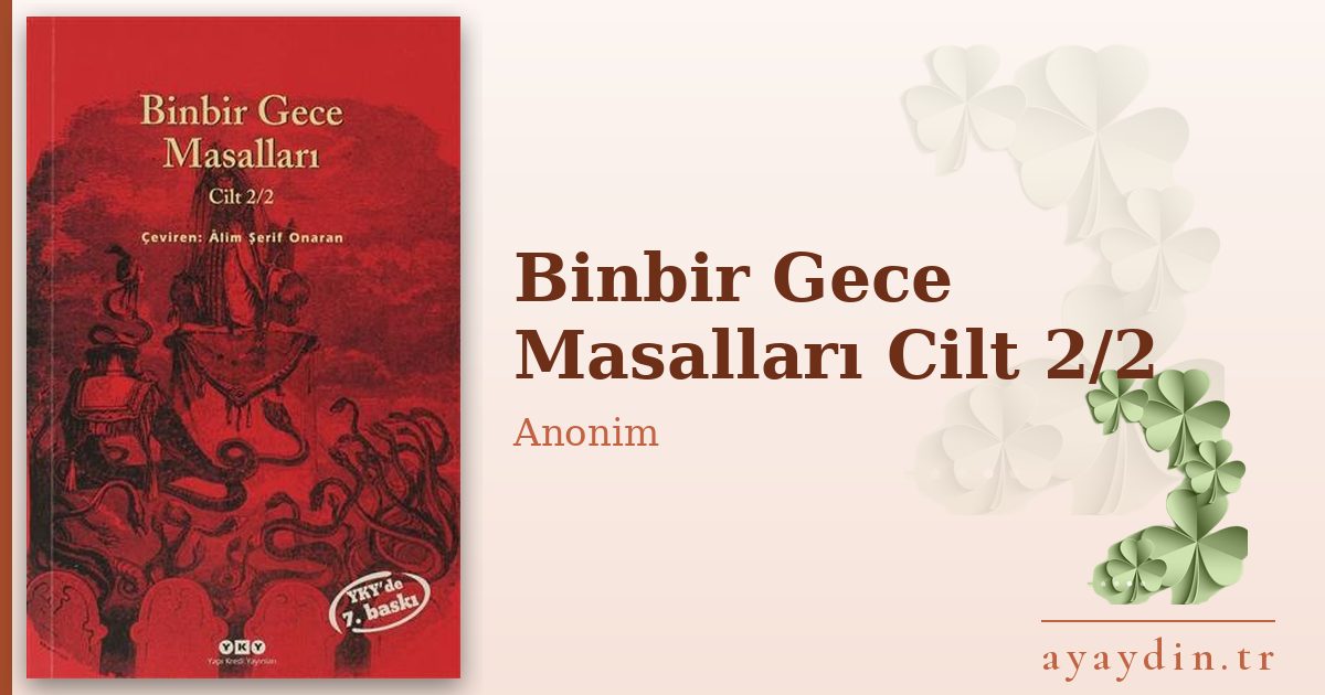 Binbir Gece Masalları Cilt 2/2 - Anonim kitap alıntıları ve sözleri