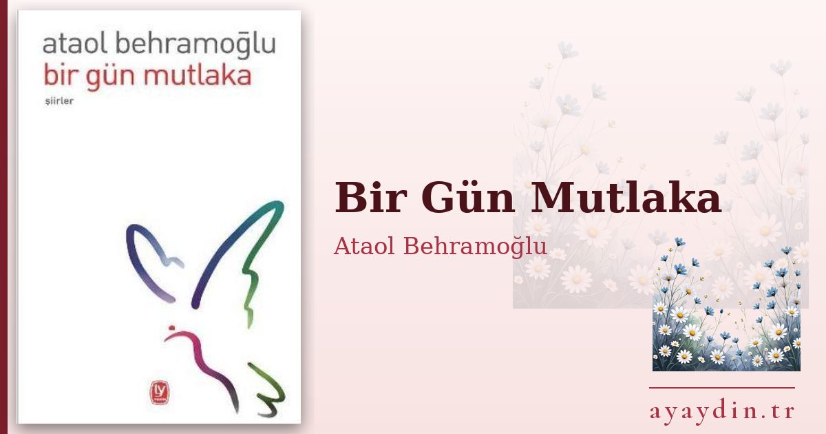 Bir Gün Mutlaka - Ataol Behramoğlu kitap alıntıları ve sözleri