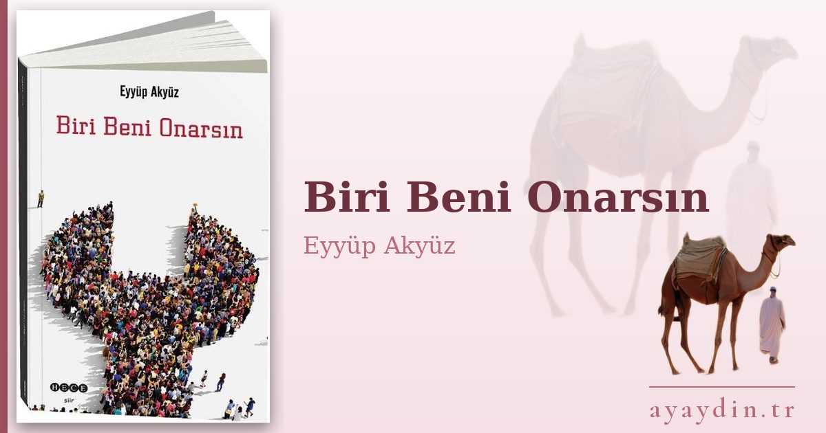 Biri Beni Onarsın - Eyyüp Akyüz kitap alıntıları ve sözleri