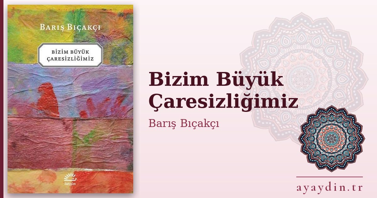 Bizim Büyük Çaresizliğimiz - Barış Bıçakçı kitap alıntıları ve sözleri