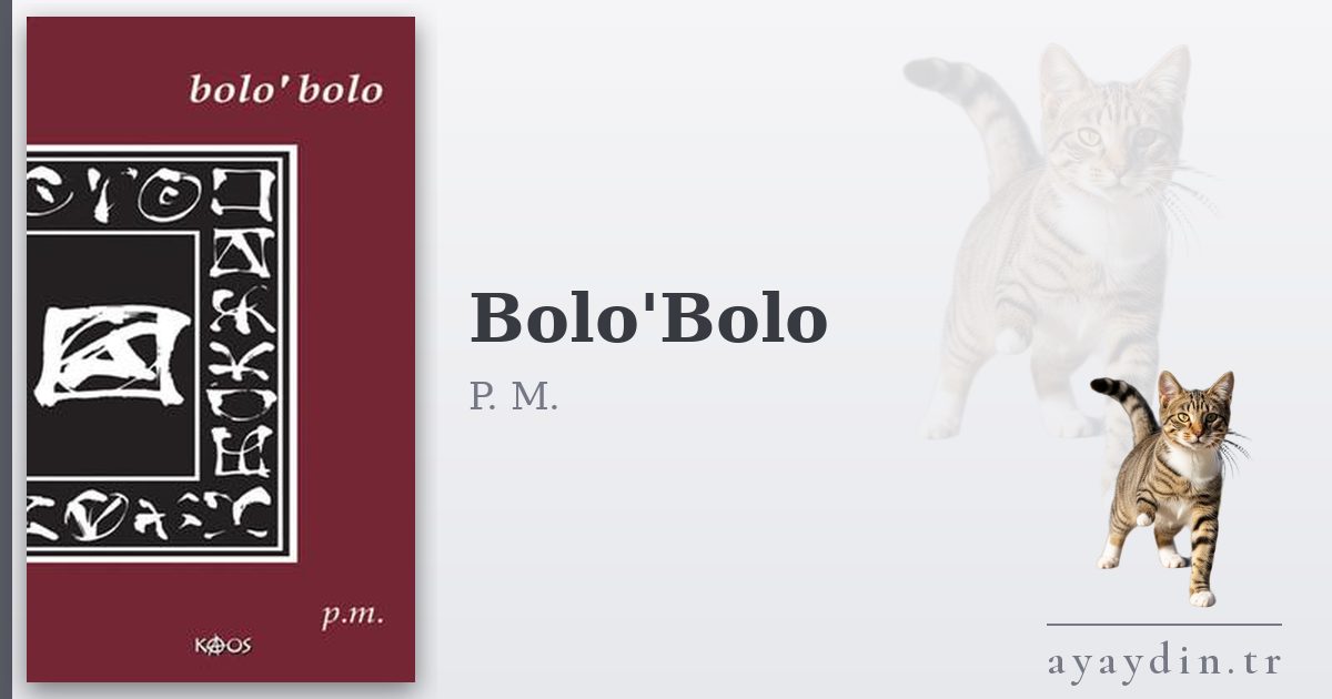Bolo'Bolo - P. M. kitap alıntıları ve sözleri