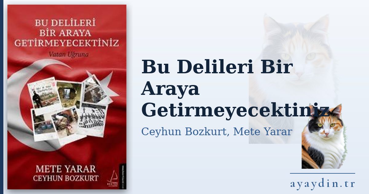 Bu Delileri Bir Araya Getirmeyecektiniz - Ceyhun Bozkurt, Mete Yarar kitap alıntıları ve sözleri