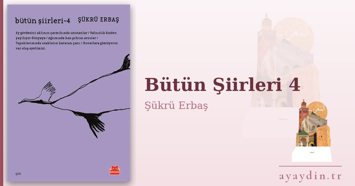 Bütün Şiirleri 4 - Şükrü Erbaş kitap alıntıları ve sözleri