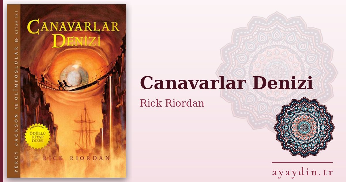 Canavarlar Denizi - Rick Riordan kitap alıntıları ve sözleri