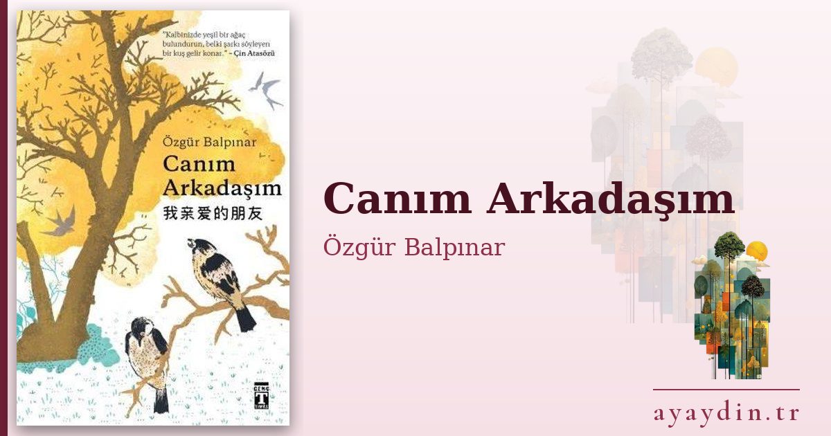 Canım Arkadaşım - Özgür Balpınar kitap alıntıları ve sözleri