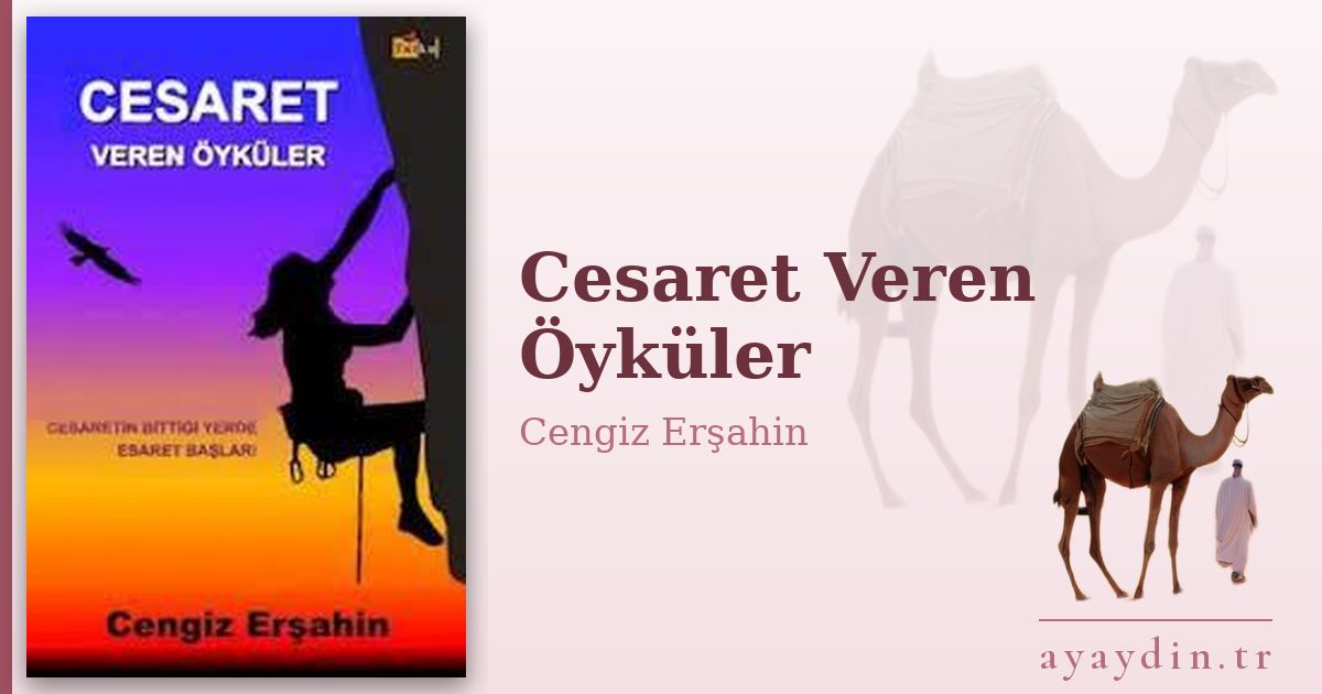 Cesaret Veren Öyküler - Cengiz Erşahin kitap alıntıları ve sözleri