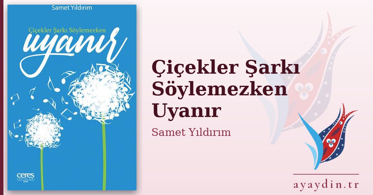 Çiçekler Şarkı Söylemezken Uyanır - Samet Yıldırım kitap alıntıları ve sözleri