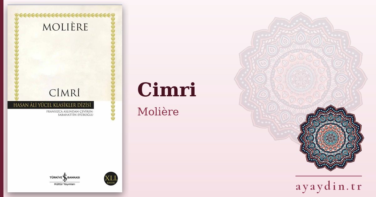 Cimri - Molière kitap alıntıları ve sözleri