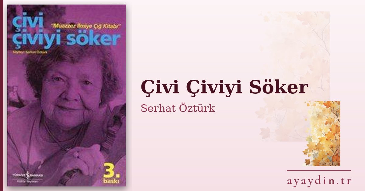 Çivi Çiviyi Söker - Serhat Öztürk kitap alıntıları ve sözleri