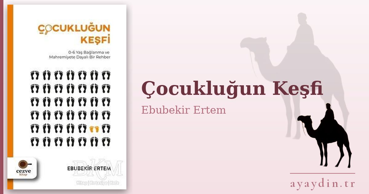 Çocukluğun Keşfi - Ebubekir Ertem kitap alıntıları ve sözleri