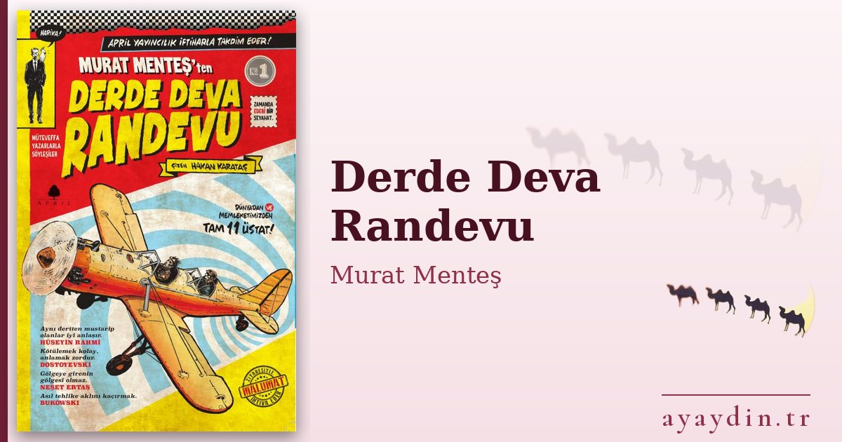 Derde Deva Randevu - Murat Menteş kitap alıntıları ve sözleri