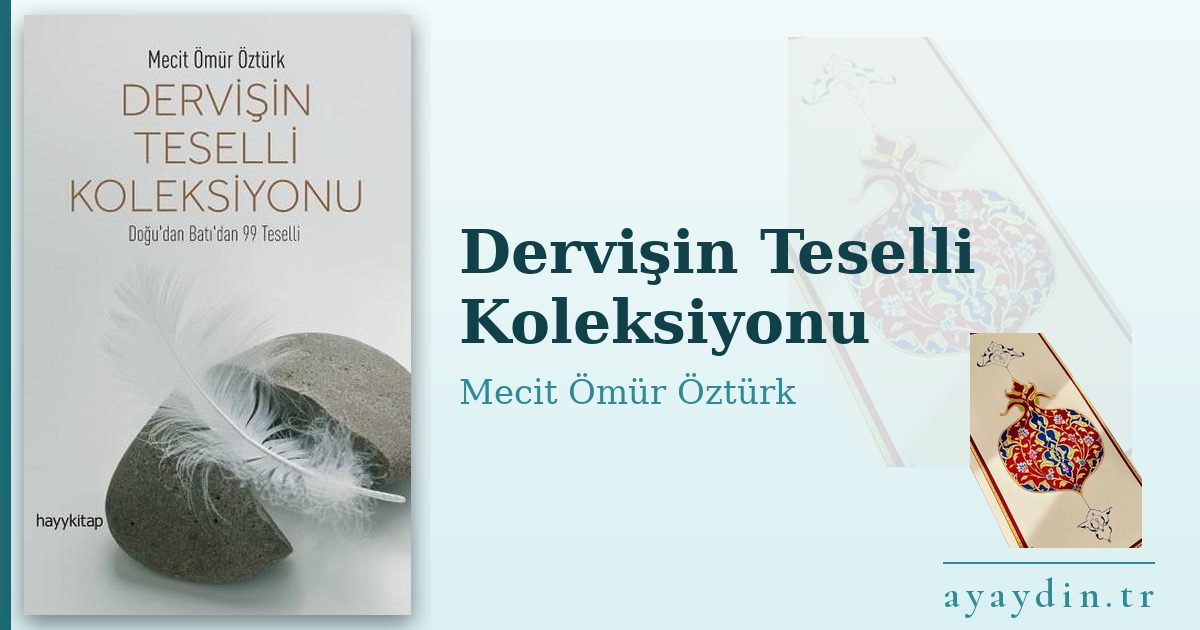 Dervişin Teselli Koleksiyonu - Mecit Ömür Öztürk kitap alıntıları ve sözleri