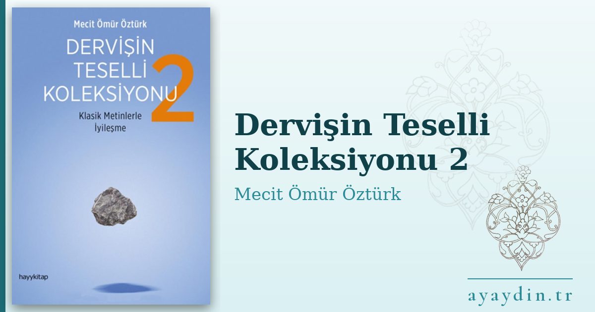 Dervişin Teselli Koleksiyonu 2 - Mecit Ömür Öztürk kitap alıntıları ve sözleri