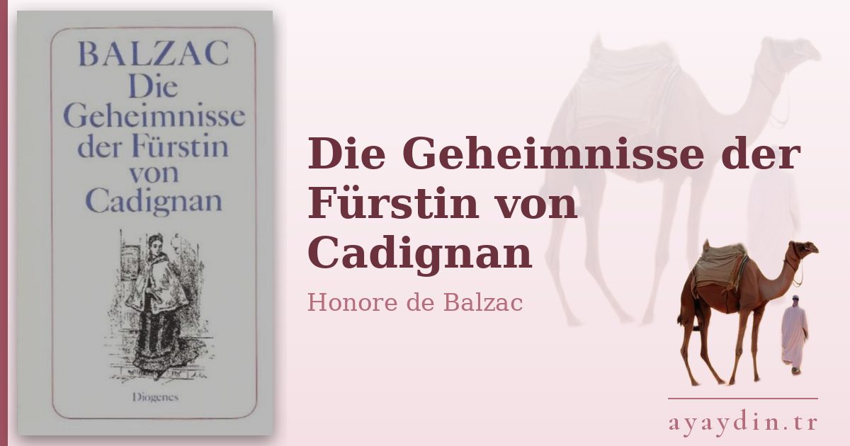 Die Geheimnisse der Fürstin von Cadignan - Honore de Balzac kitap alıntıları ve sözleri