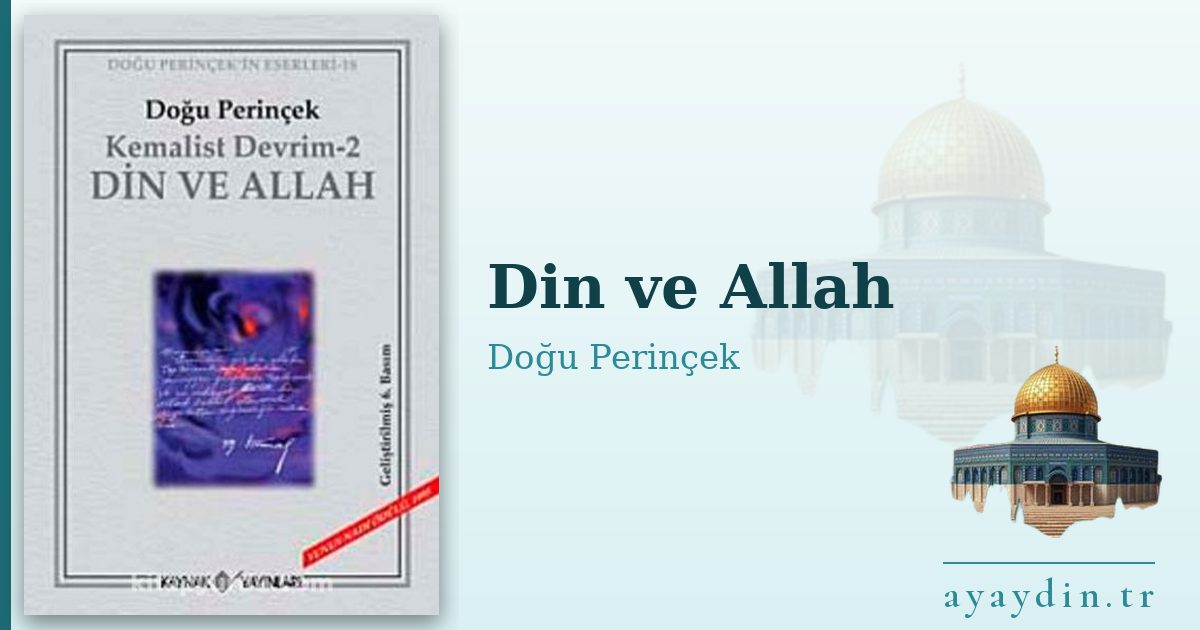 Din ve Allah - Doğu Perinçek kitap alıntıları ve sözleri