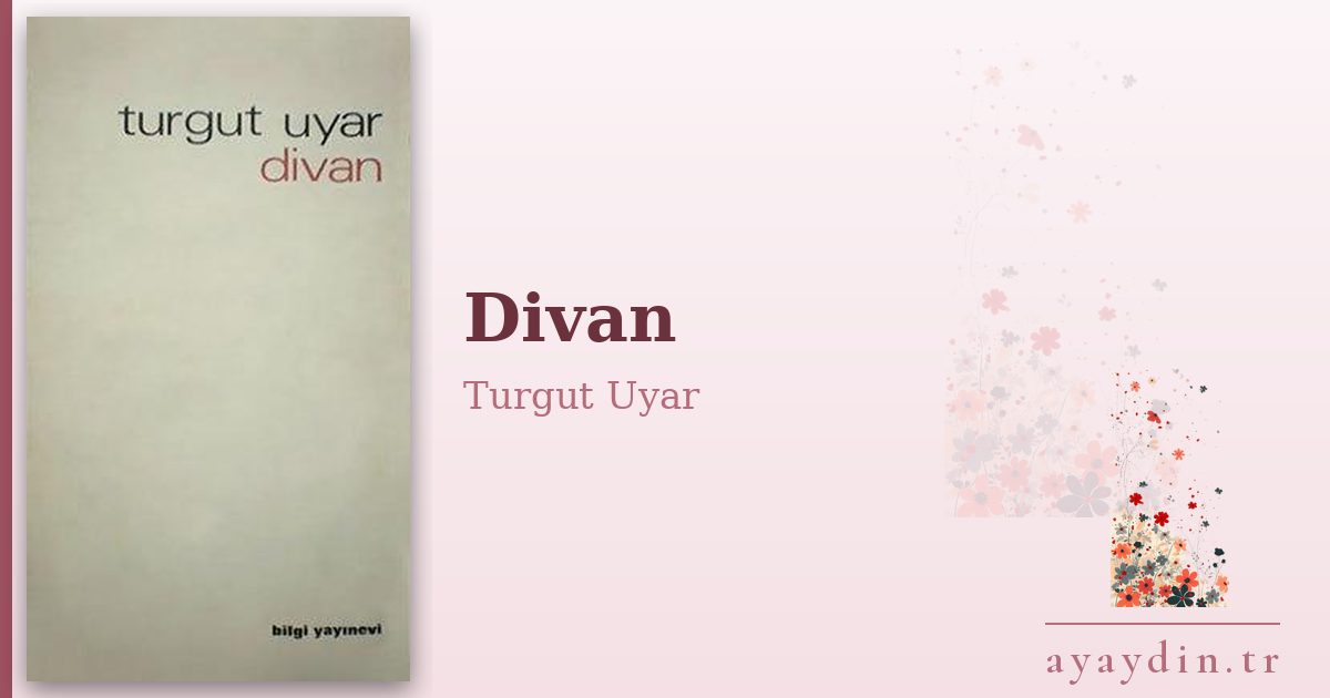 Divan - Turgut Uyar kitap alıntıları ve sözleri