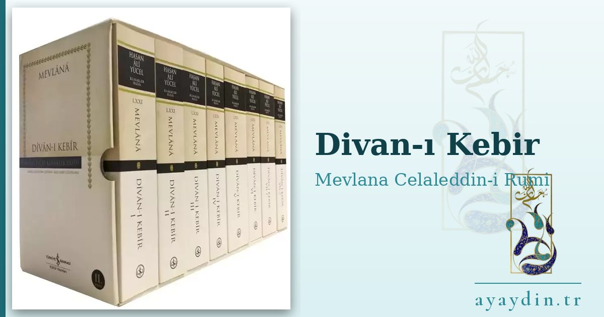 Divan-ı Kebir - Mevlana Celaleddin-i Rumi kitap alıntıları ve sözleri