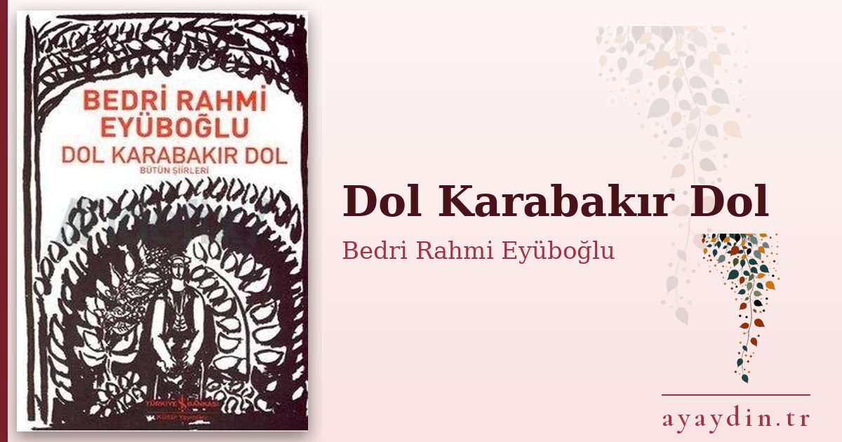 Dol Karabakır Dol - Bedri Rahmi Eyüboğlu kitap alıntıları ve sözleri