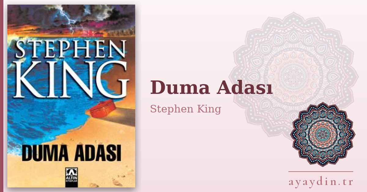 Duma Adası - Stephen King kitap alıntıları ve sözleri