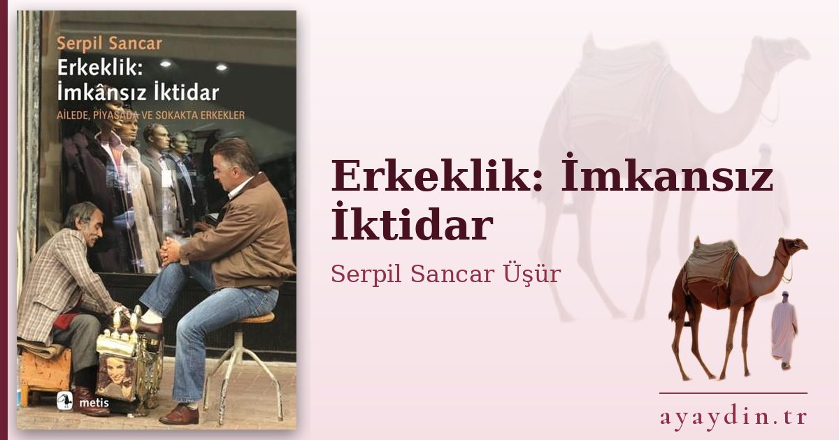 Erkeklik: İmkansız İktidar - Serpil Sancar Üşür kitap alıntıları ve sözleri