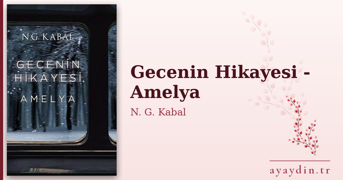 Gecenin Hikayesi - Amelya - N. G. Kabal kitap alıntıları ve sözleri