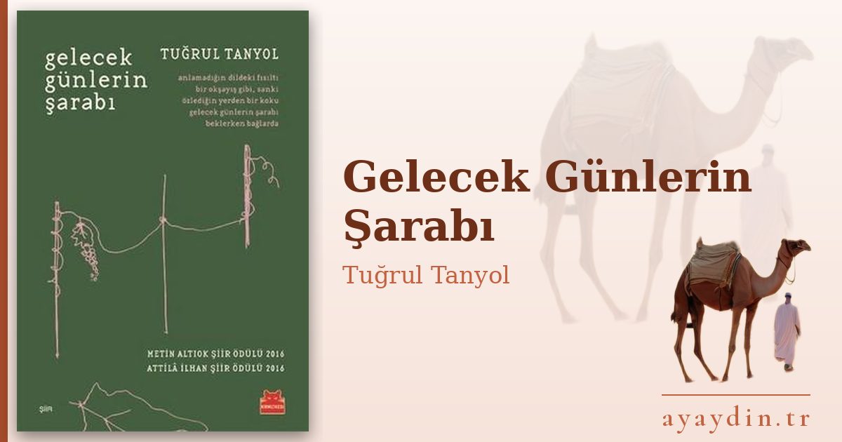 Gelecek Günlerin Şarabı - Tuğrul Tanyol kitap alıntıları ve sözleri