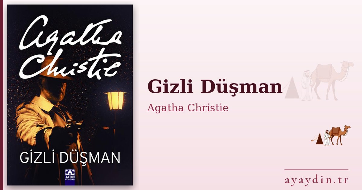 Gizli Düşman - Agatha Christie kitap alıntıları ve sözleri