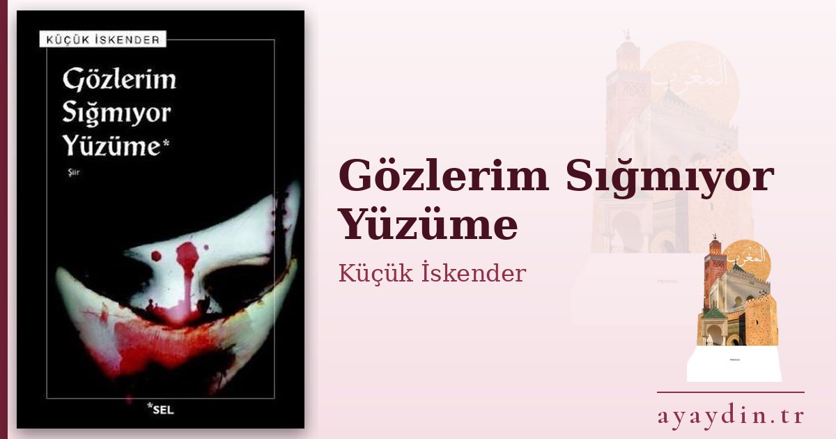 Gözlerim Sığmıyor Yüzüme - Küçük İskender kitap alıntıları ve sözleri