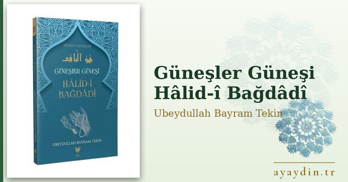 Güneşler Güneşi Hâlid-î Bağdâdî - Ubeydullah Bayram Tekin kitap alıntıları ve sözleri