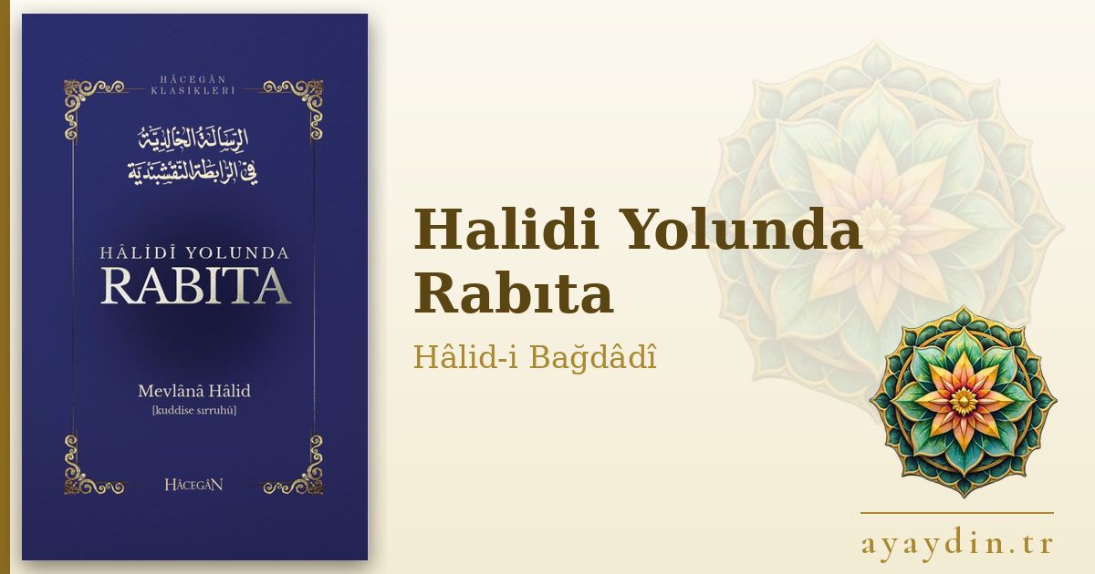 Halidi Yolunda Rabıta - Hâlid-i Bağdâdî kitap alıntıları ve sözleri