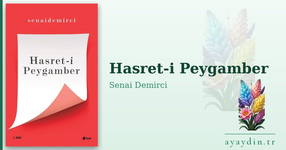 Hasret-i Peygamber - Senai Demirci kitap alıntıları ve sözleri