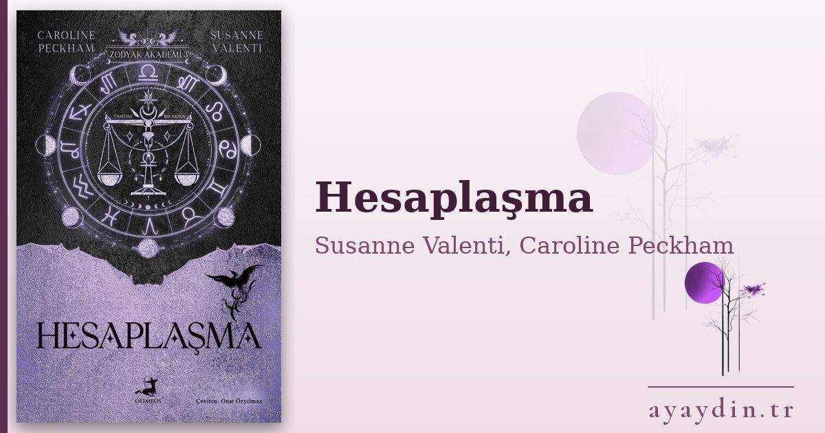 Hesaplaşma - Susanne Valenti, Caroline Peckham kitap alıntıları ve sözleri