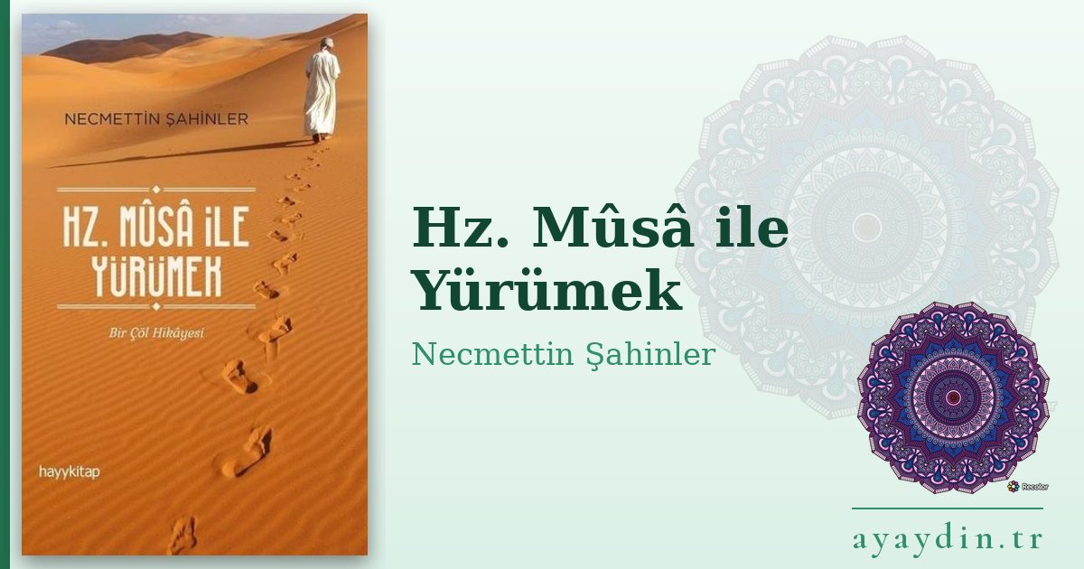 Hz. Mûsâ ile Yürümek - Necmettin Şahinler kitap alıntıları ve sözleri
