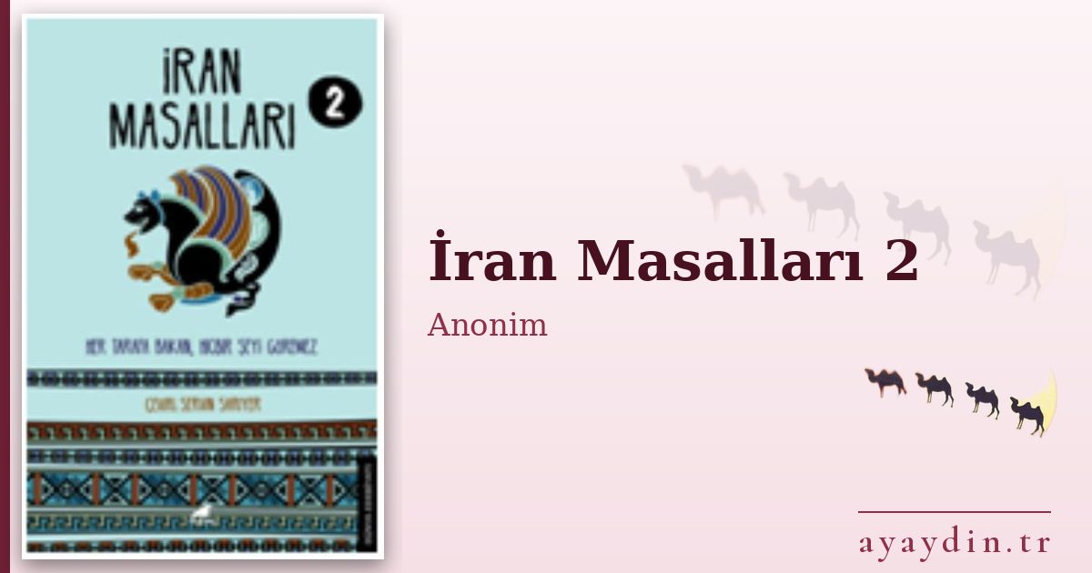 İran Masalları 2 - Anonim kitap alıntıları ve sözleri