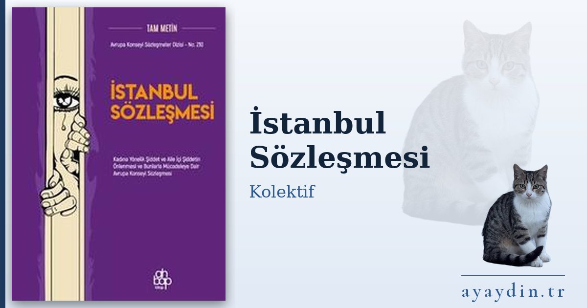 İstanbul Sözleşmesi - Kolektif kitap alıntıları ve sözleri