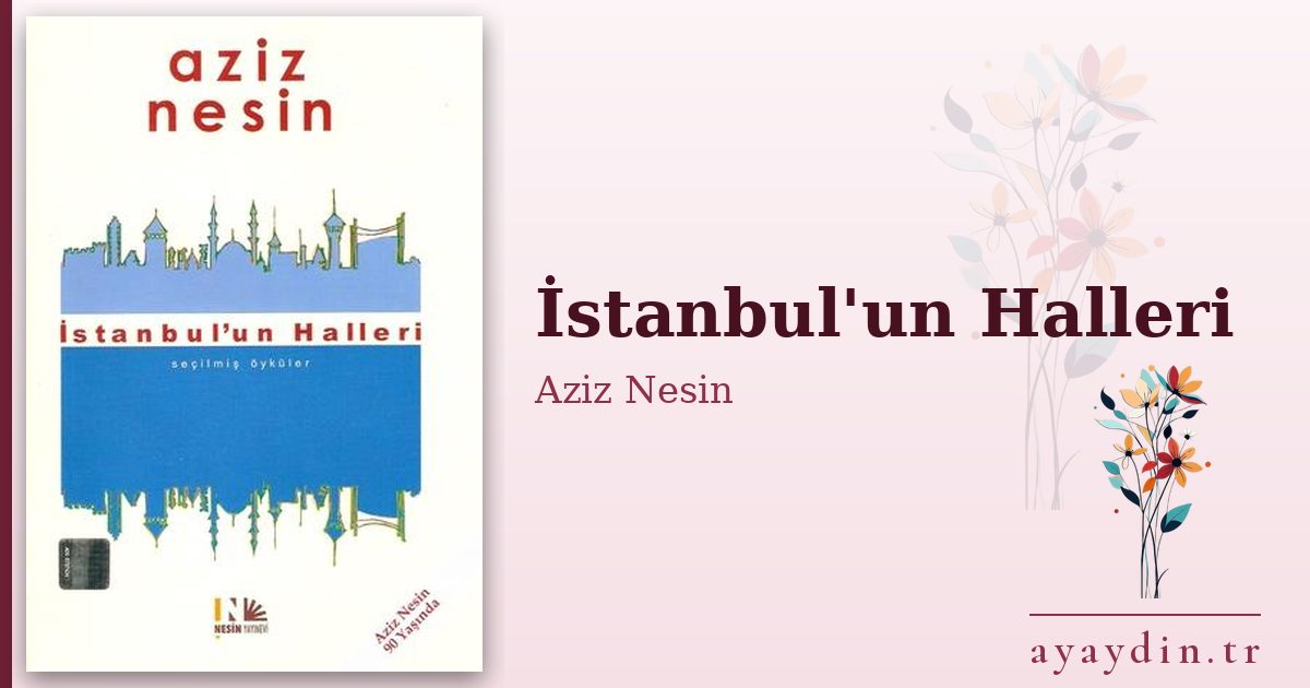 İstanbul'un Halleri - Aziz Nesin kitap alıntıları ve sözleri