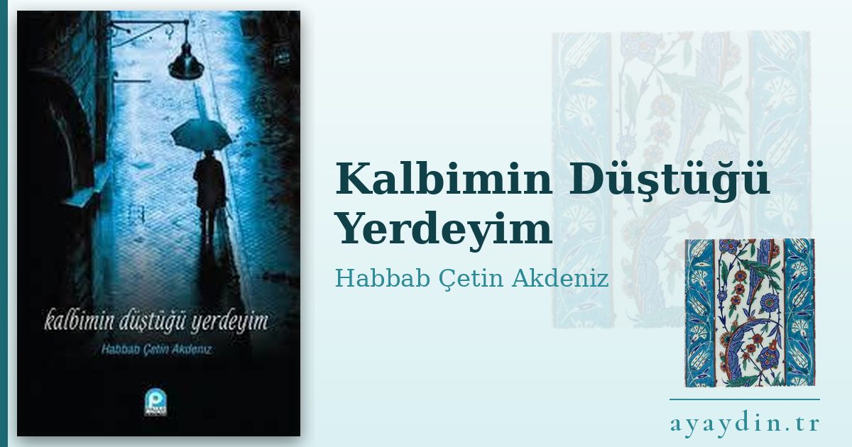 Kalbimin Düştüğü Yerdeyim - Habbab Çetin Akdeniz kitap alıntıları ve sözleri