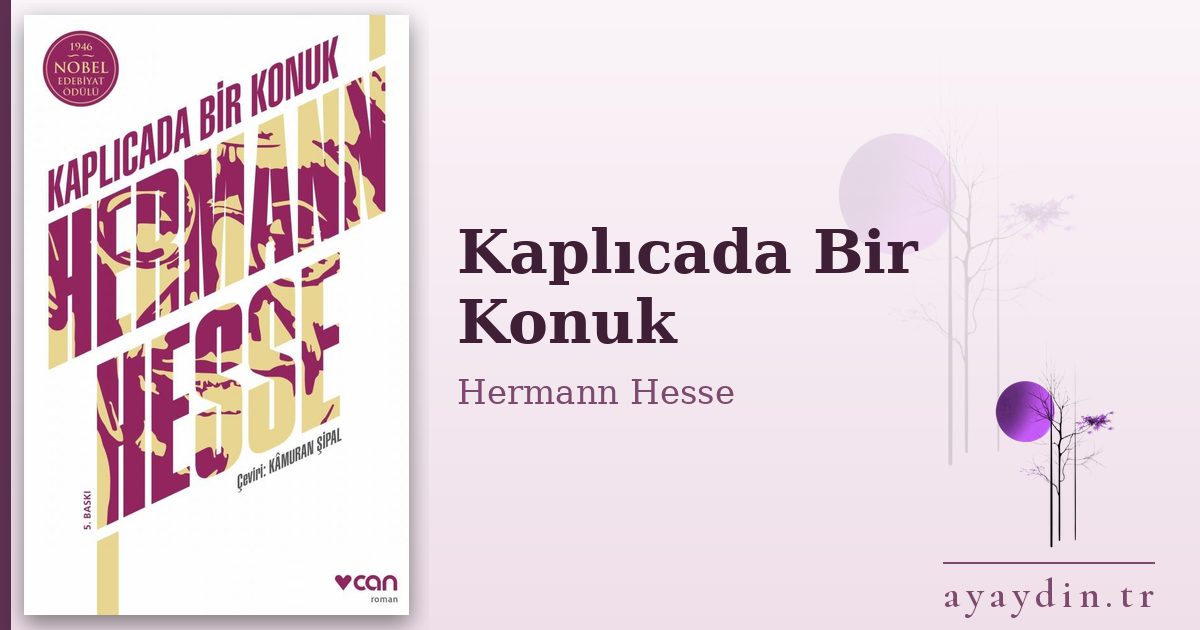 Kaplıcada Bir Konuk - Hermann Hesse kitap alıntıları ve sözleri